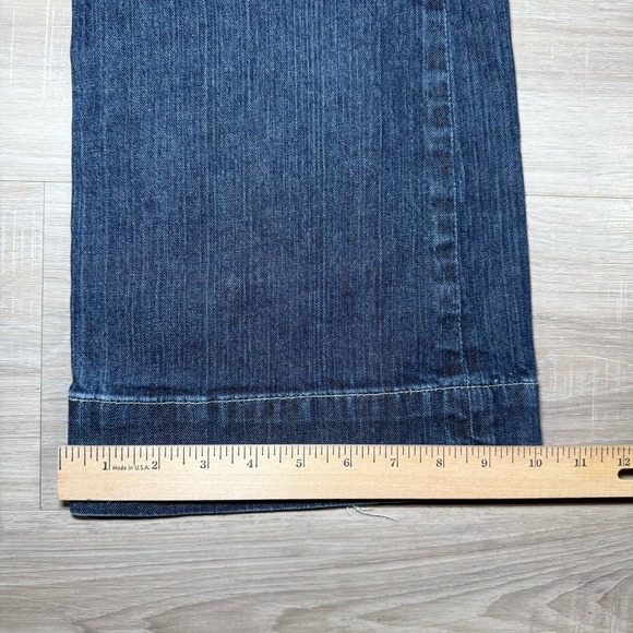 Buckle Women's Flare Jeans in Dark Blue - Picture 7 of 7